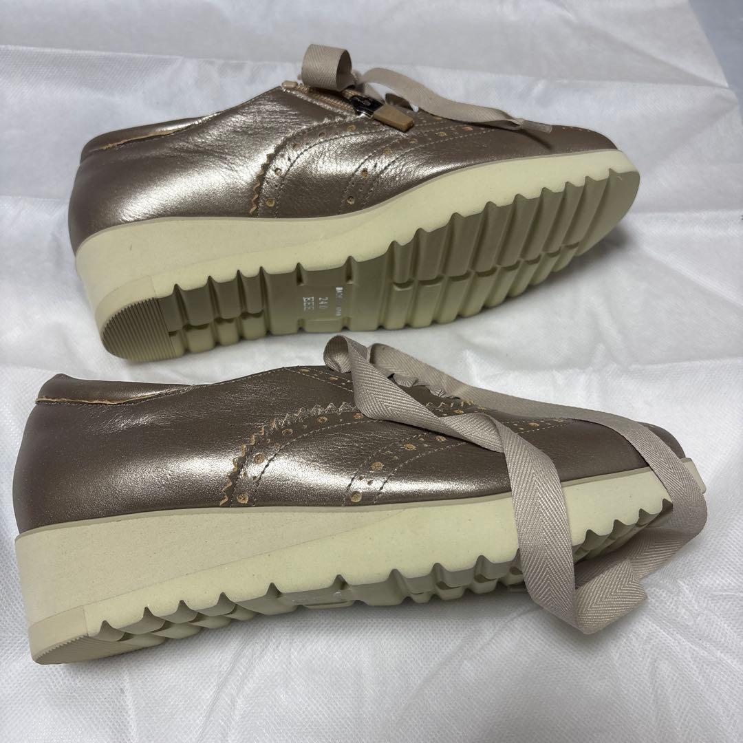 【KOBE BeauFort】厚底マニッシュレースアップ【神戸ビューフォート】