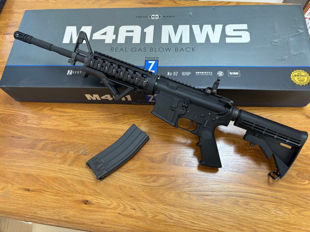 た*き様 M4A1 MWS ガスガン ブラック