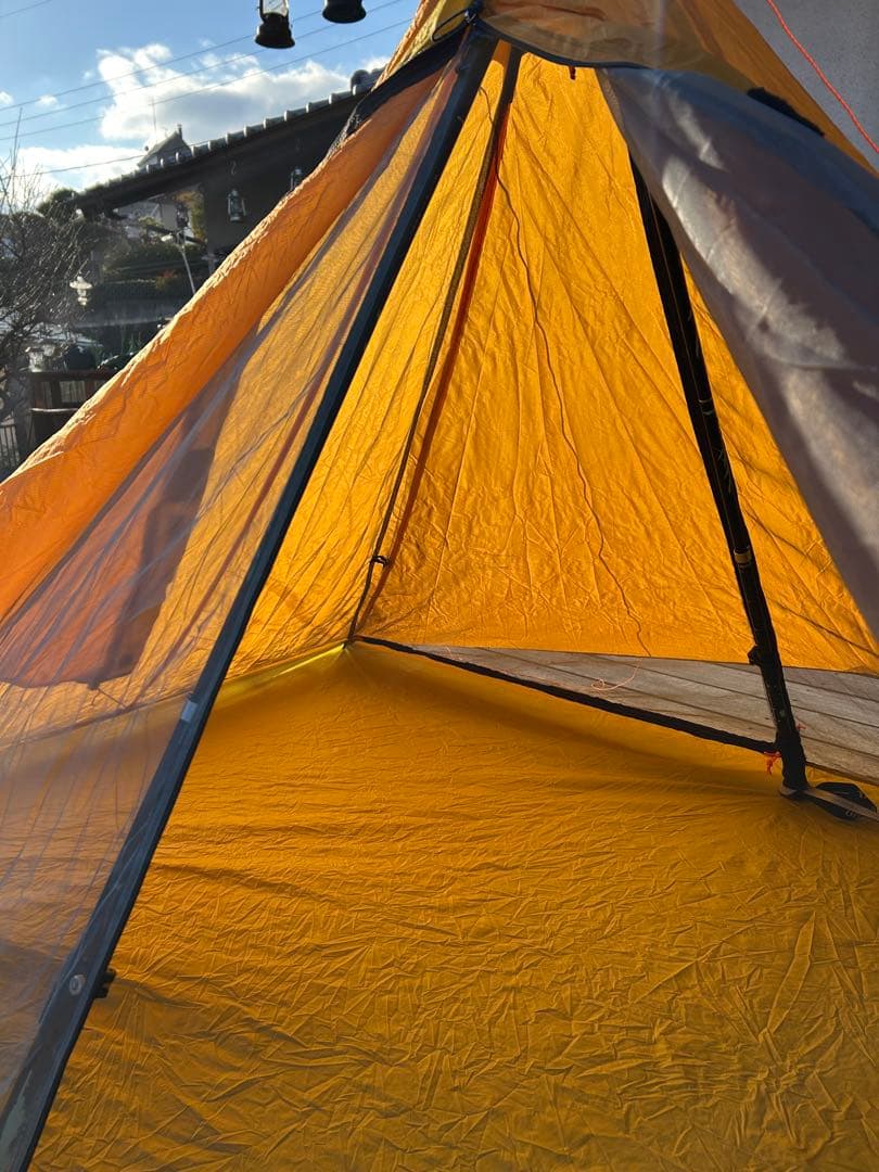 ウルトラライトKNOTGEAR 20D両面シリコンテント