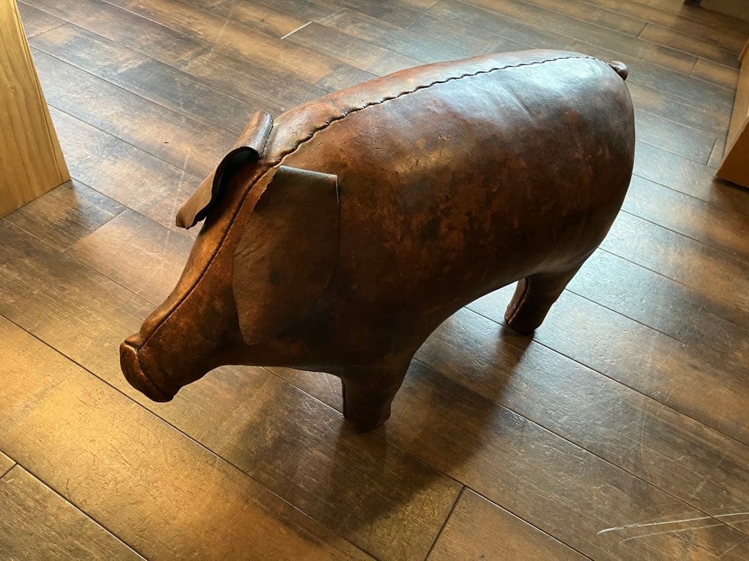 【60's〜70'sヴィンテージ 】OMASA アニマルフット スツール・ブタ