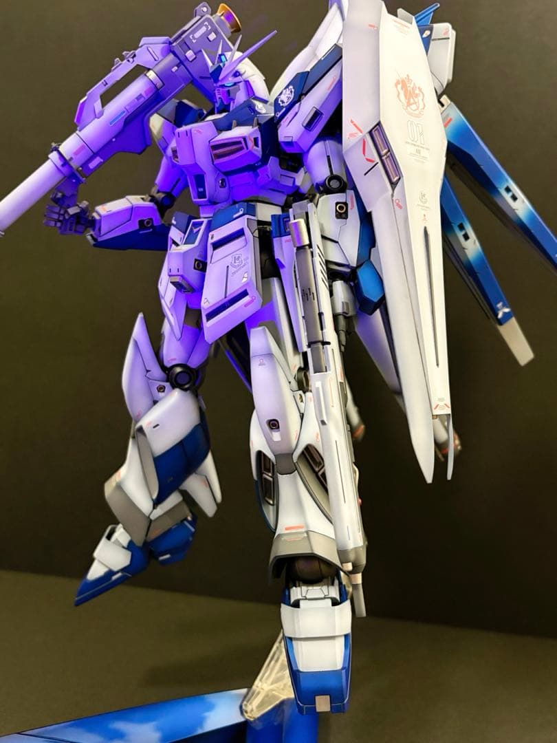r*c様 MG HI-νガンダム　ver.ka HWS装備　全塗装完成品