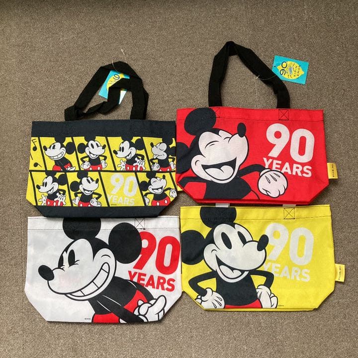 保留♪KIRIN ランチ トートバッグ 全4種 セット 未使用 ミッキー キリン