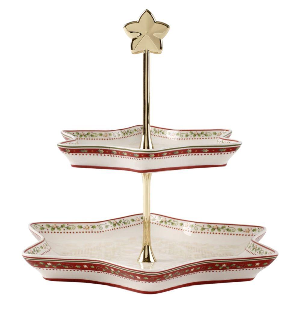 ビレロイ＆ボッホ ウィンターベーカリーデライト クリスマス トレイスタンド 新品