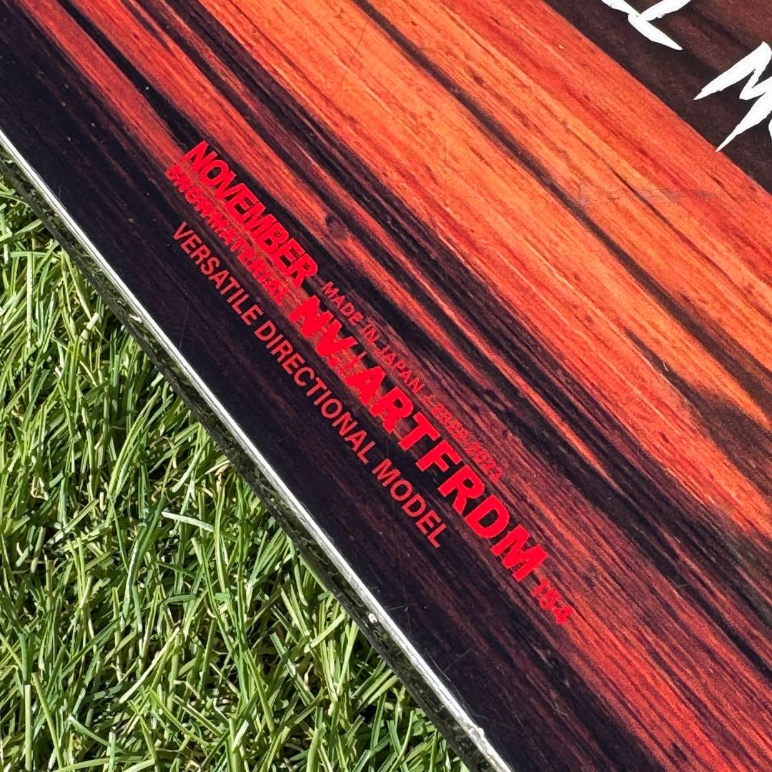 22-23年　NOVEMBER ARTFRDM スノーボード154cm