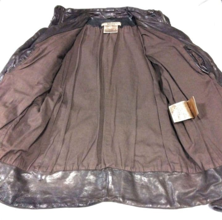 美品 キャサリン ハムネット ロンドン レザー 羊革 ジャケット ライダース 茶