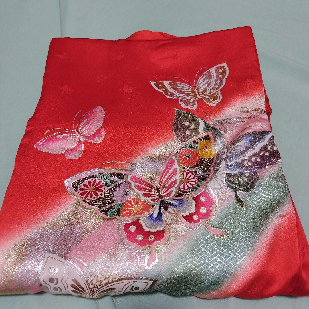 七五三　3歳　着物＆長襦袢　半襟付き