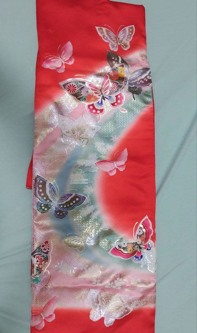 七五三　3歳　着物＆長襦袢　半襟付き