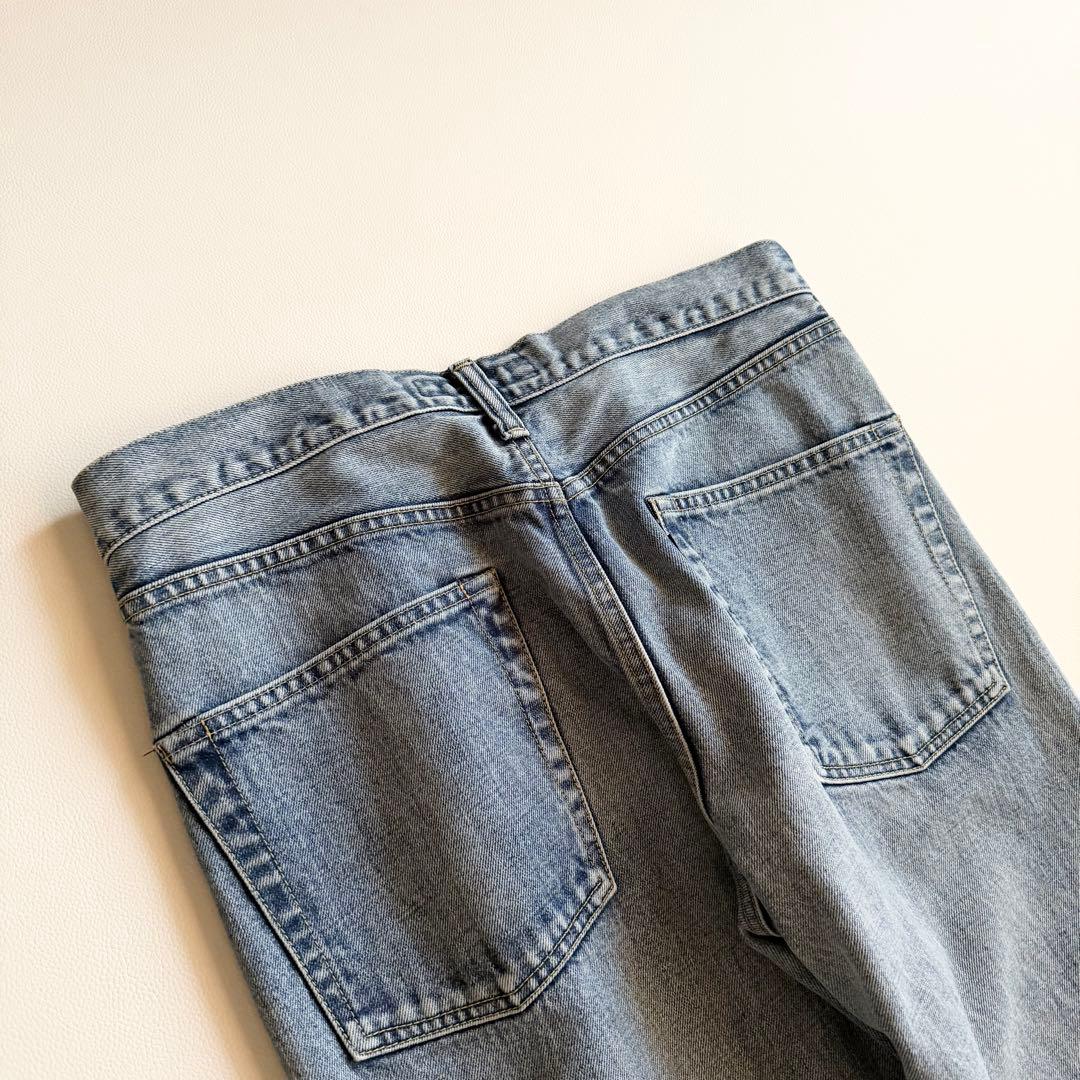 【マディソンブルー】TAPERED DENIM テーパード ボタンフライ 01