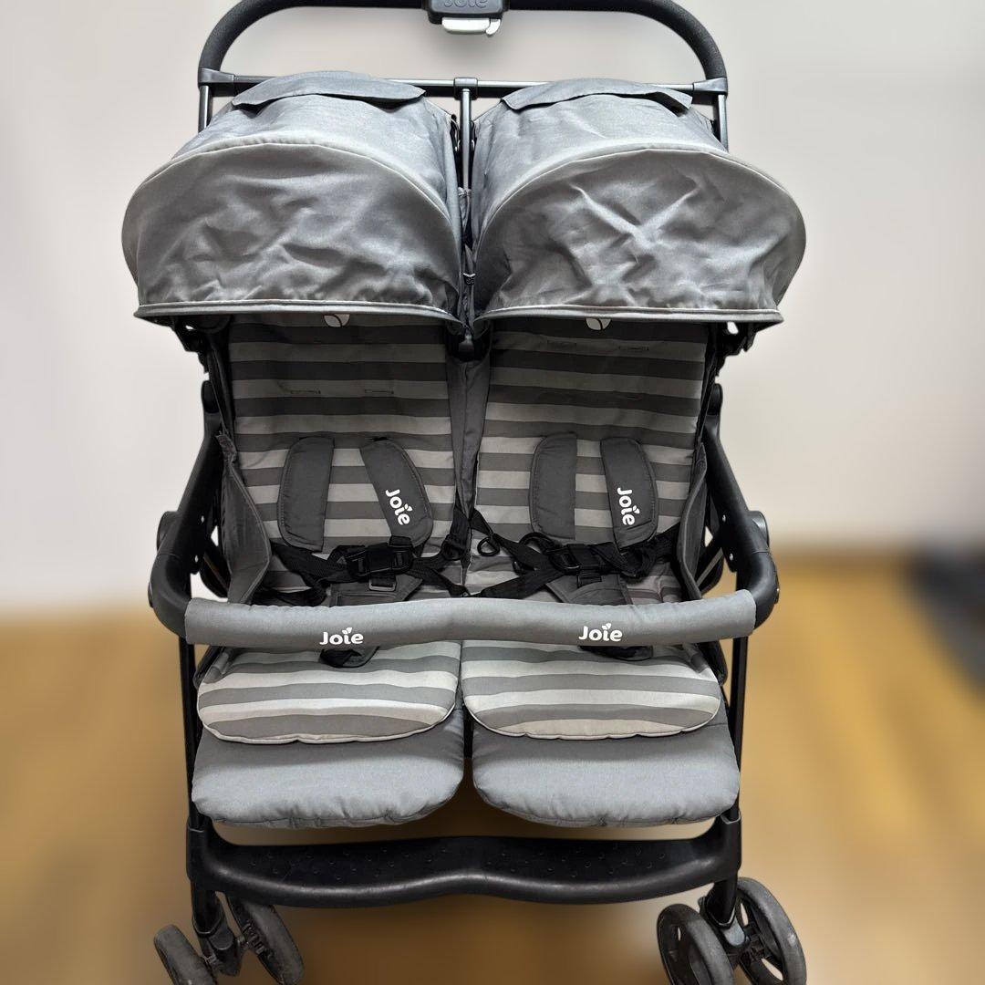 カトージ　二人乗りベビーカー　エアツイン　双子ベビーカー