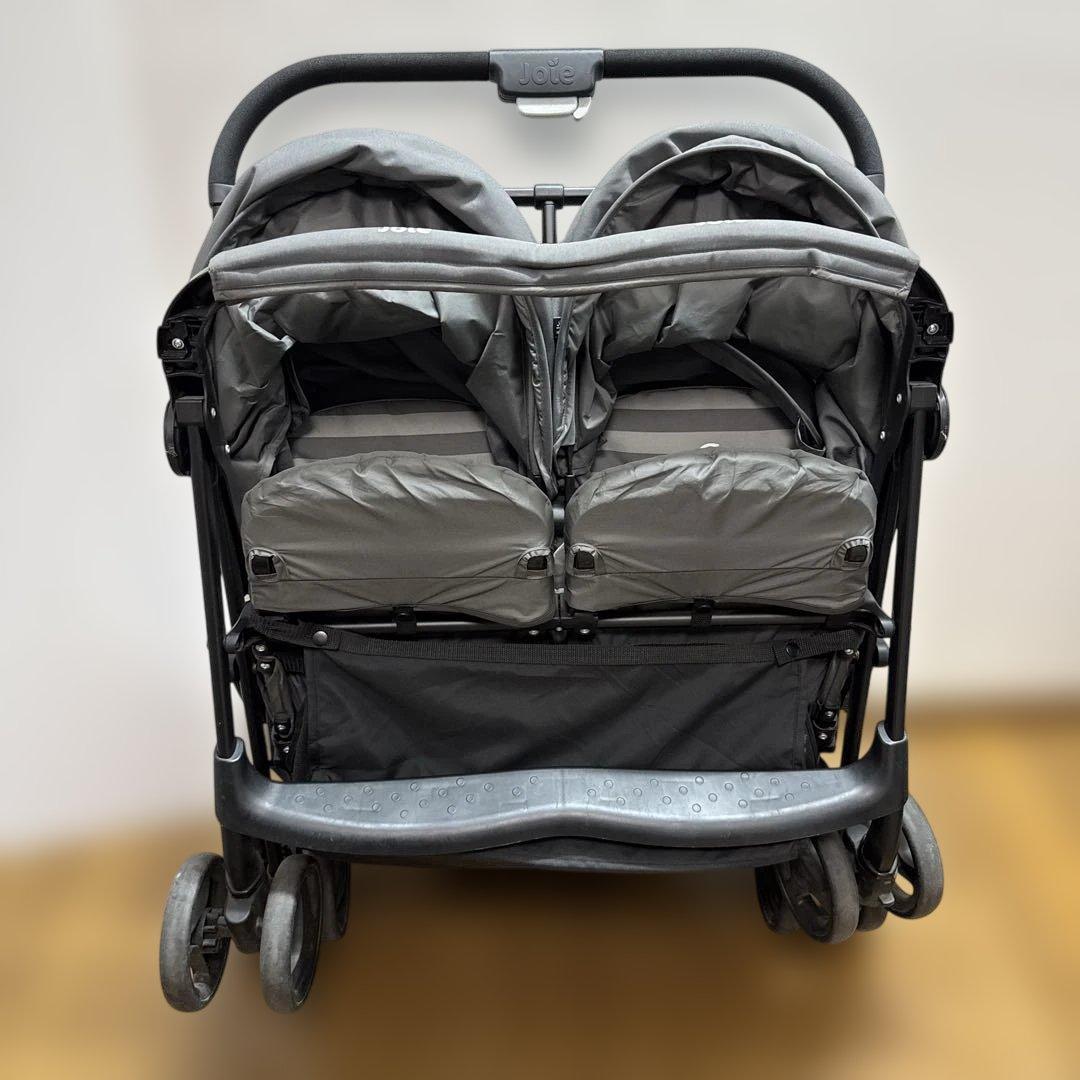 カトージ　二人乗りベビーカー　エアツイン　双子ベビーカー
