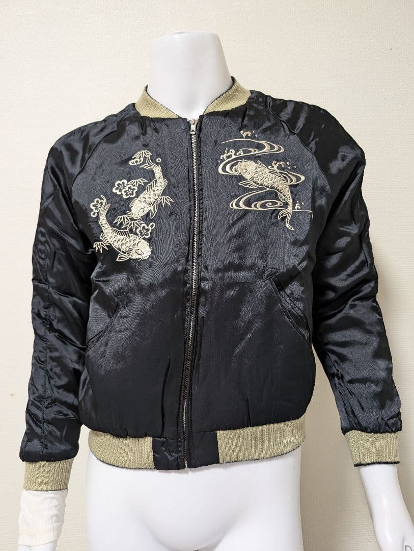 スカジャン　Size.S Cropped heads