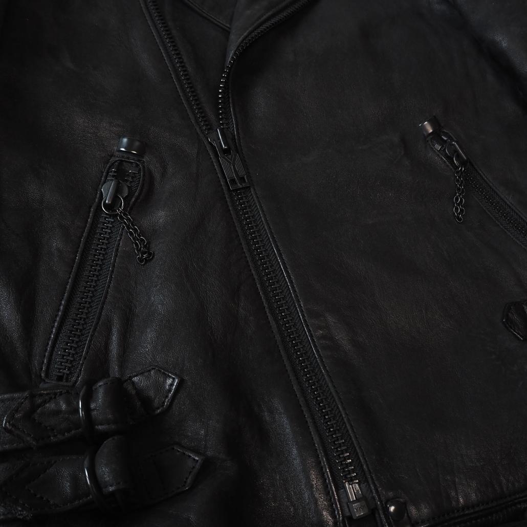 美品 SIVA BLACKMEANS LTR-GREASER JKT 1st
