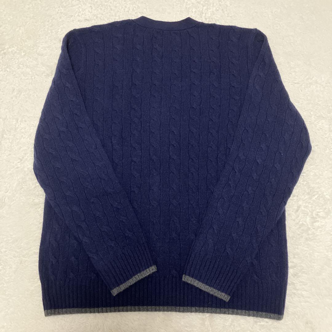 ⭐︎新品未使用タグ付き⭐︎ポロラルフローレン　ケーブルニット　カーディガン　カシミヤ