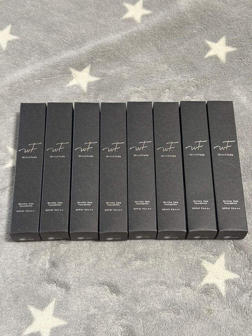 wrink fade シワ改善ファンデーション8本セット