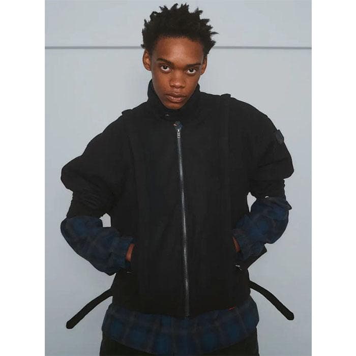 L 新品同様 24AW PHINGERIN NOREN WOOL BLOUSON