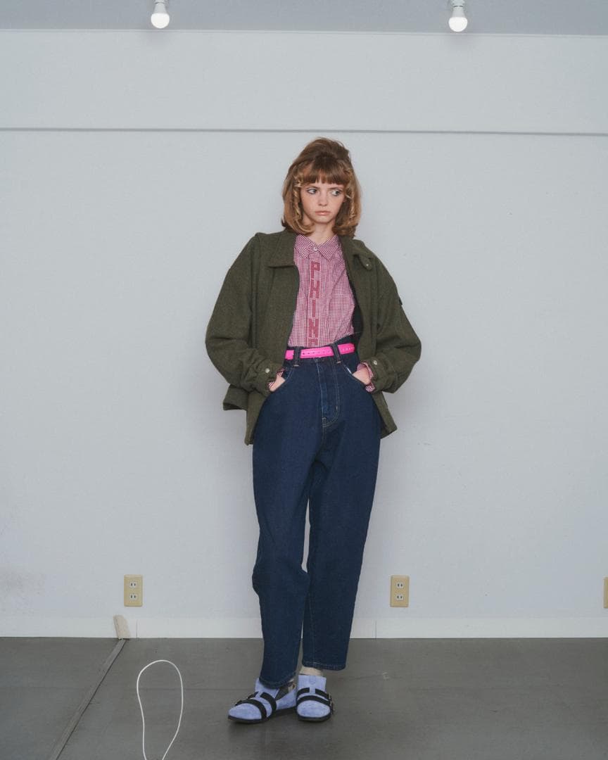 L 新品同様 24AW PHINGERIN NOREN WOOL BLOUSON