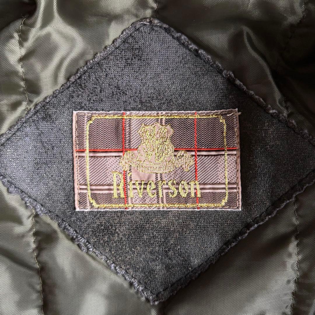 【90s vintage】スイングトップ　ブルゾン　ウール×レーヨン　短丈　肉厚