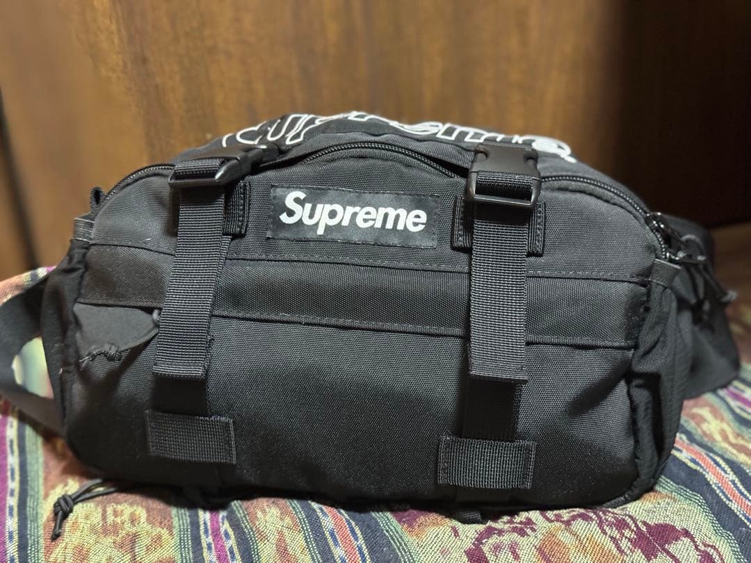 2019 Supreme ショルダーウエストバッグ BLACK