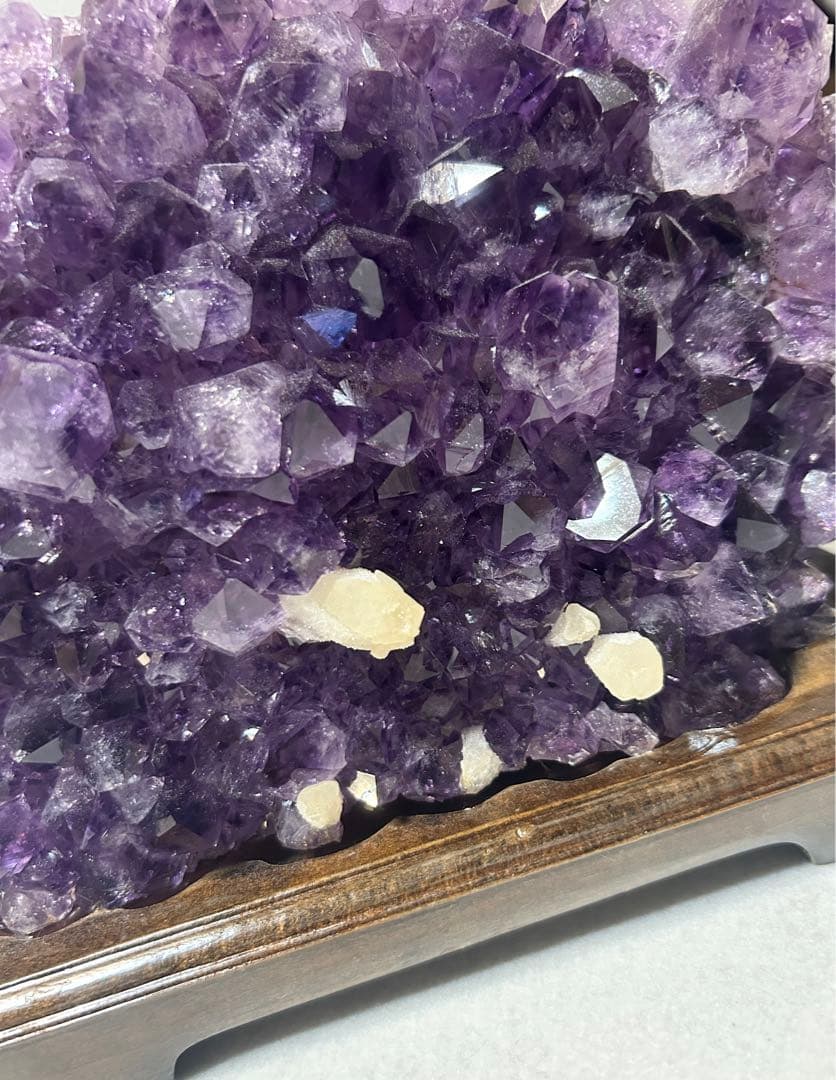 アメジスト オブジェ 2kg超 天然石 パワーストーン インテリア