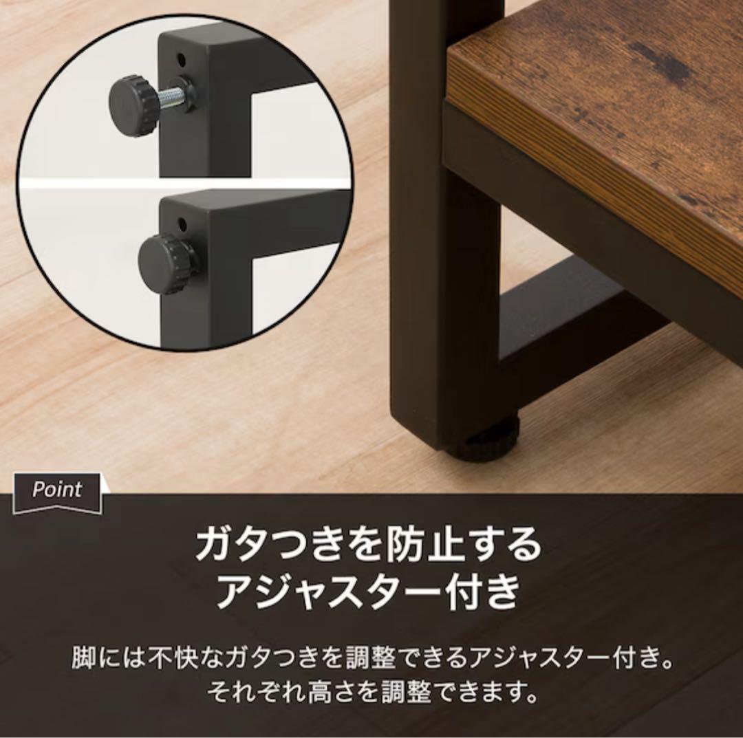 ミドルブラウン ローボード 幅120cm▼150cmもあります▼