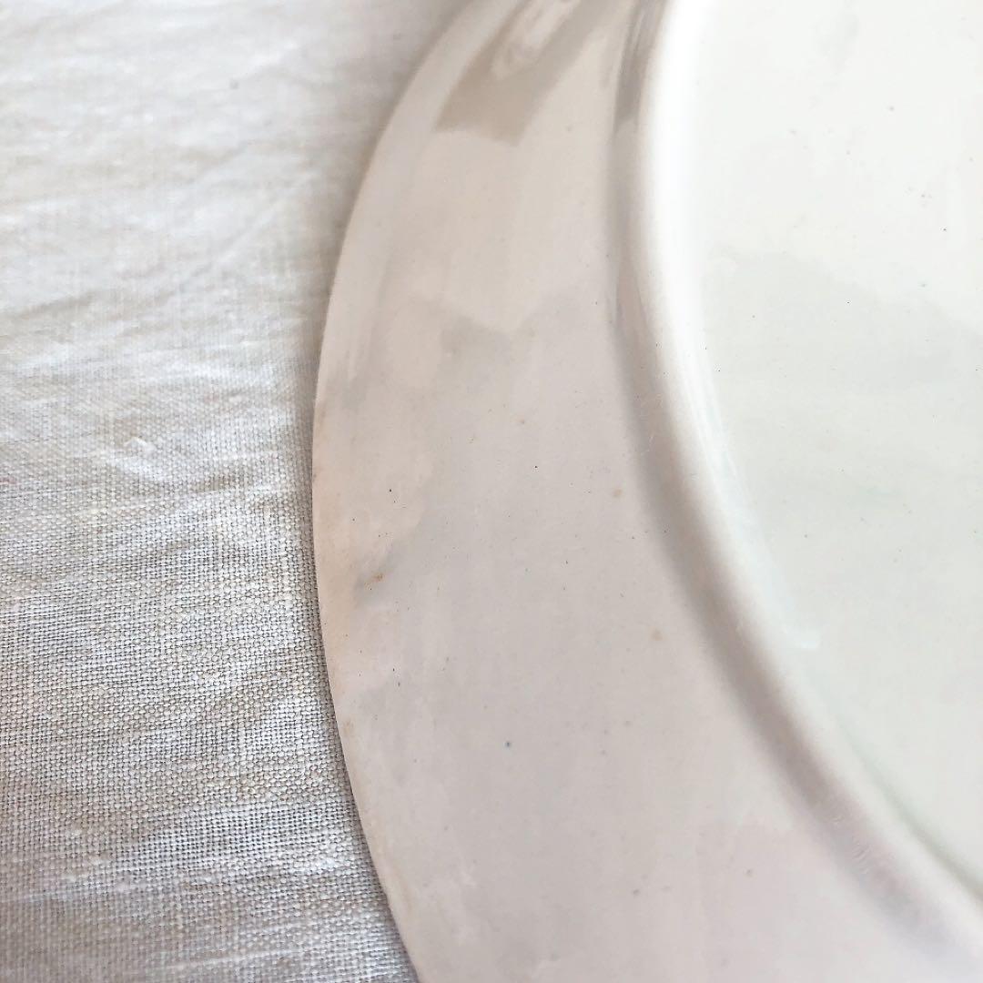 専用　ディゴワンサルグミンヌ　バスク柄ラヴィエ　前菜皿　フランスアンティーク食器