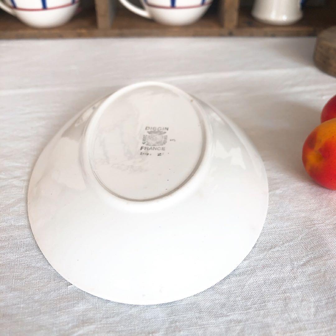 専用　ディゴワンサルグミンヌ　バスク柄ラヴィエ　前菜皿　フランスアンティーク食器