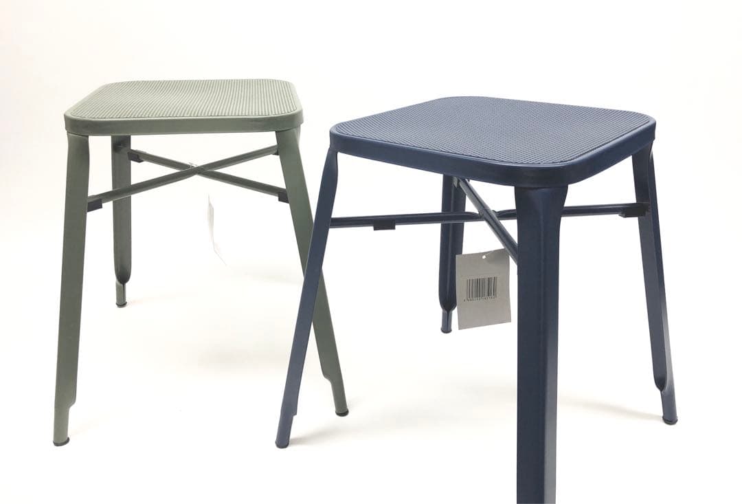 【廃盤・未使用】東谷 スツール スタッキングチェア RKC-272 2脚セット