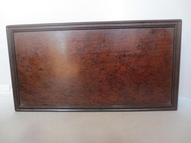 R7/10/6-1　唐木花台　香炉卓　天葡萄杢　盆栽水石花台　幅約38㎝