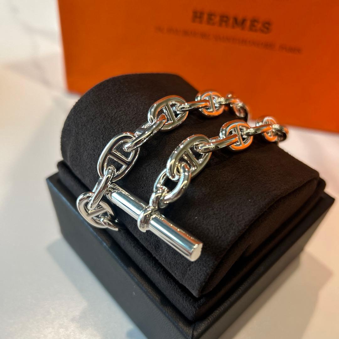 希少サイズ★HERMES★シェーヌダンクル/GM/16コマ【新品】