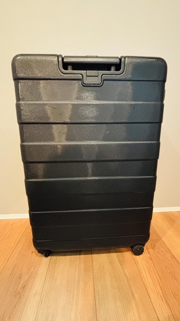 無印良品バーを自由に調節できるハードキャリーケース-Ｂ（１０５Ｌ）送料込み