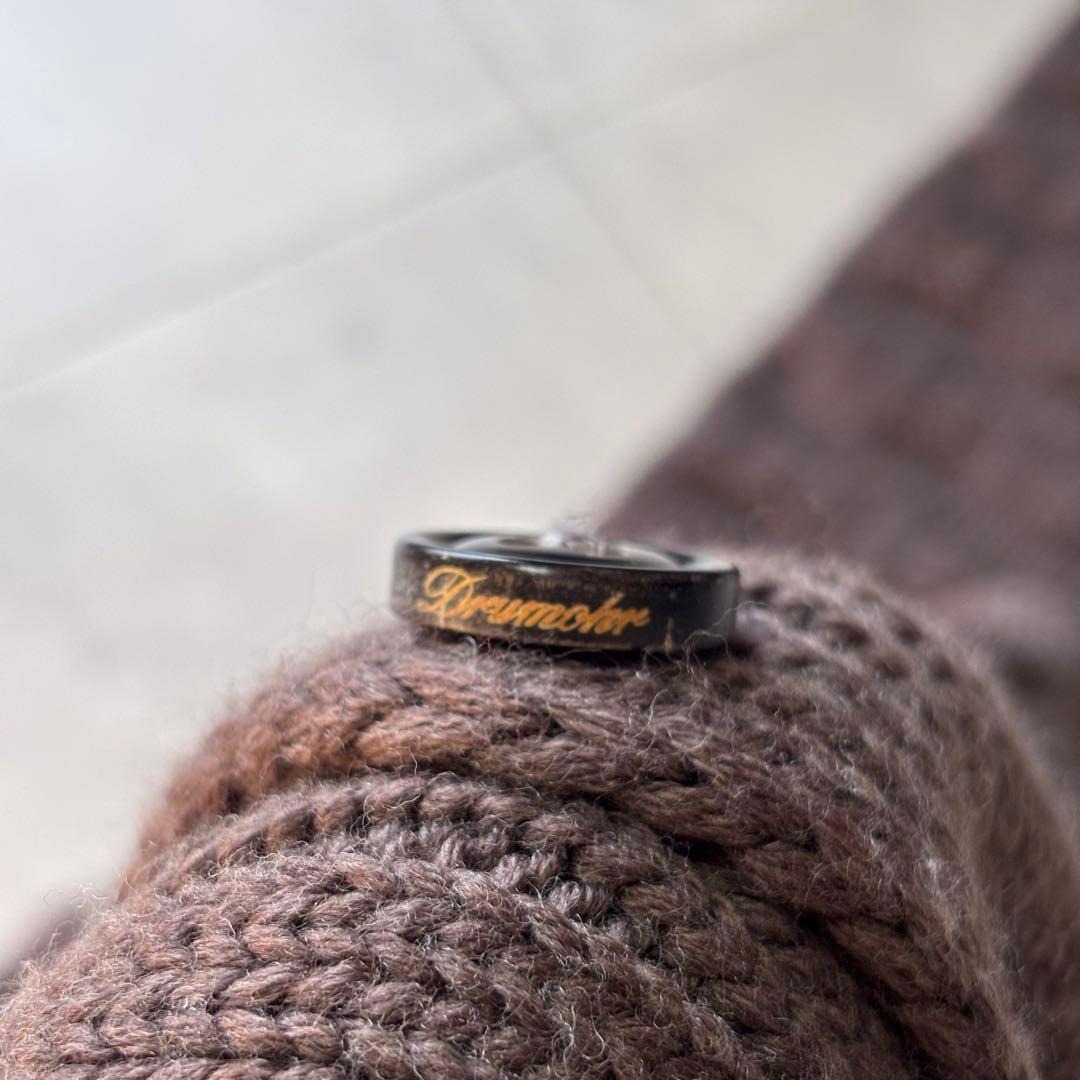 【極美品】ドルモア スタンドカラーカーディガン 肉厚 伊製 メリノウール XL