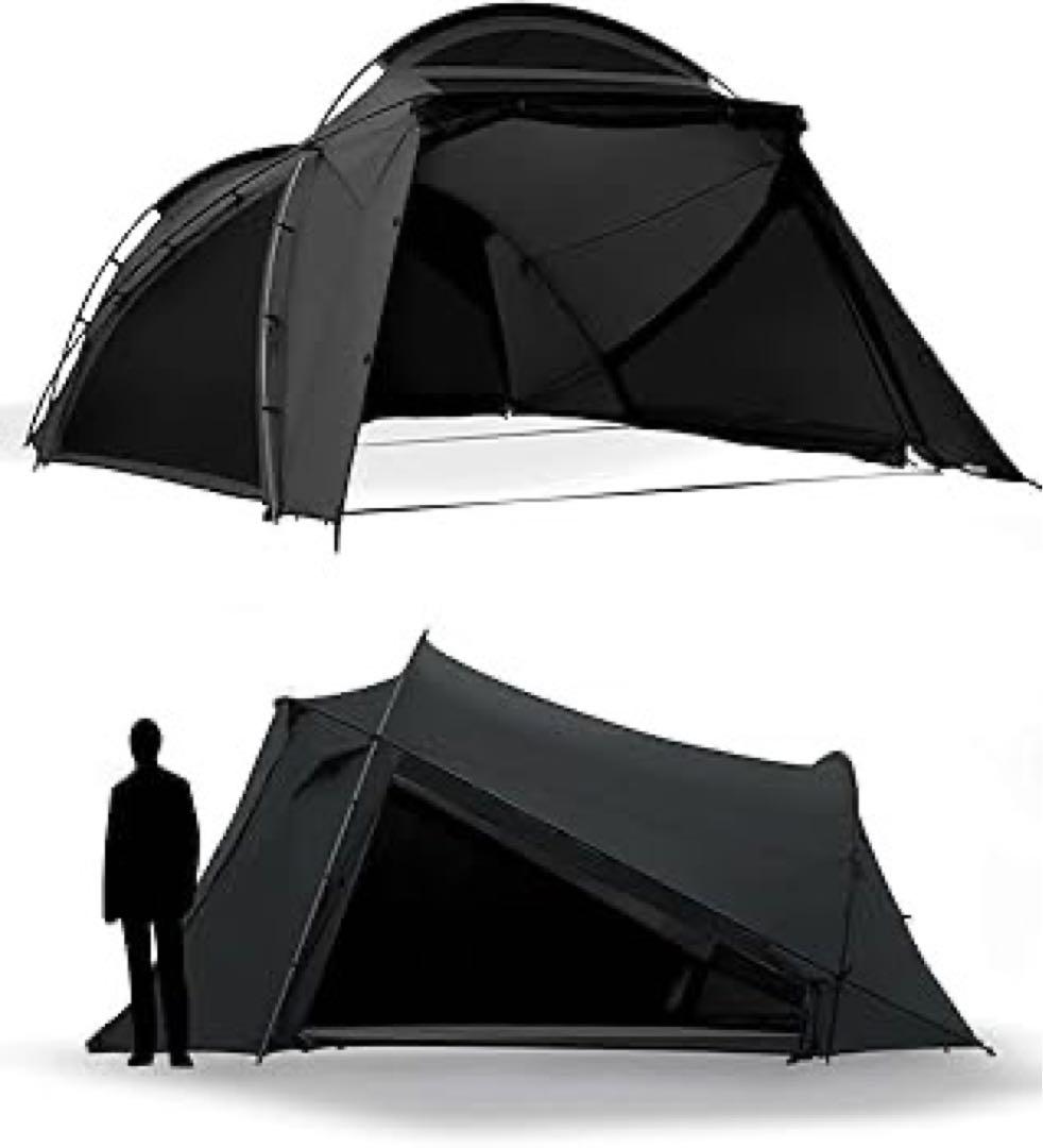 TOKYO CRAFTS テンビシェルターブラック ルーフ＆TPU 3点セット