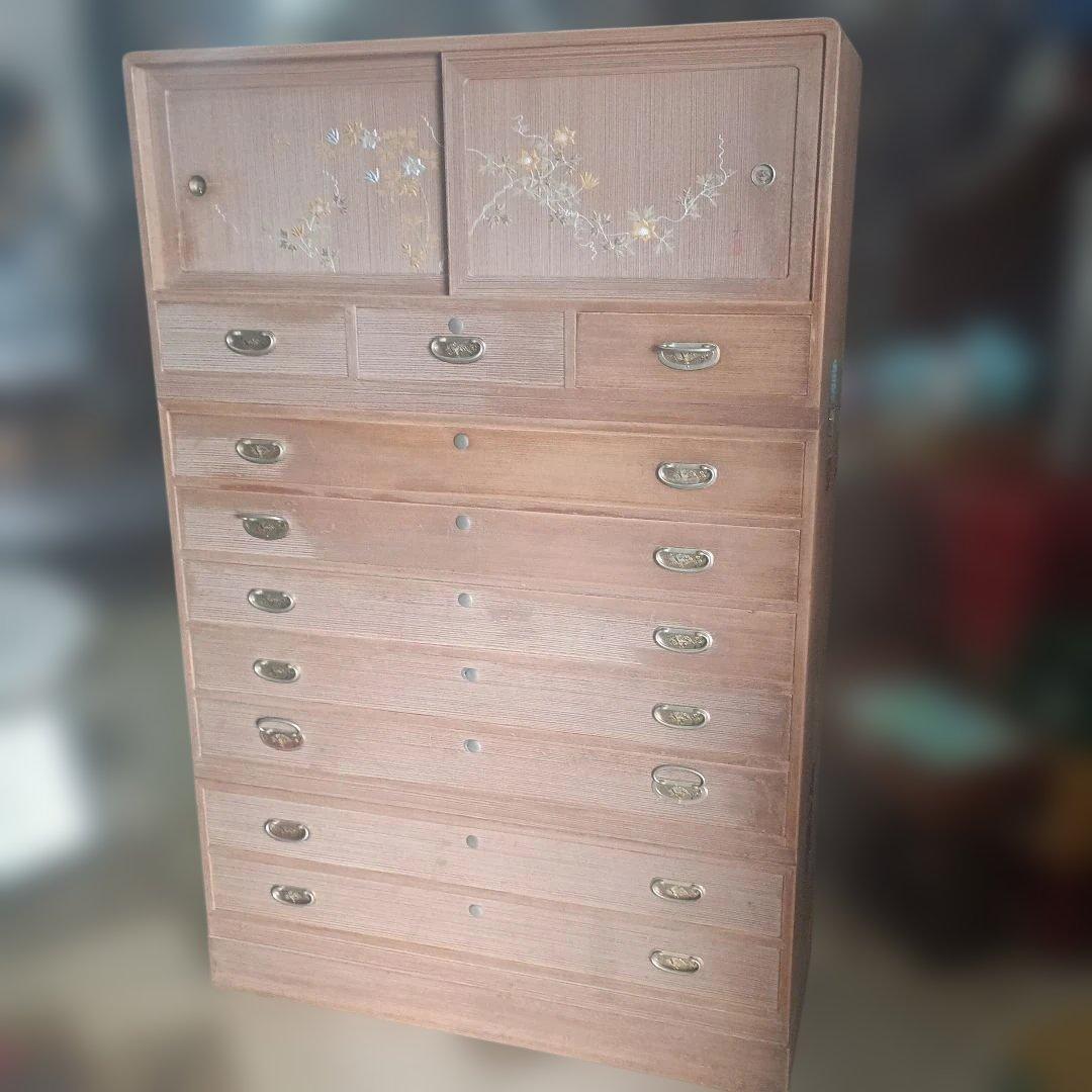 5134）桐の箪笥　３段重ね　購入時１５０万円？