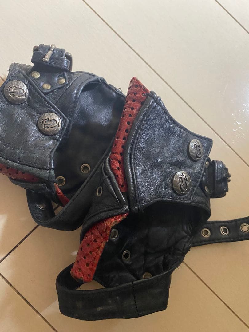 【激レア入手困難】KMRii ケムリ レザー バングル ガントレットリストガード