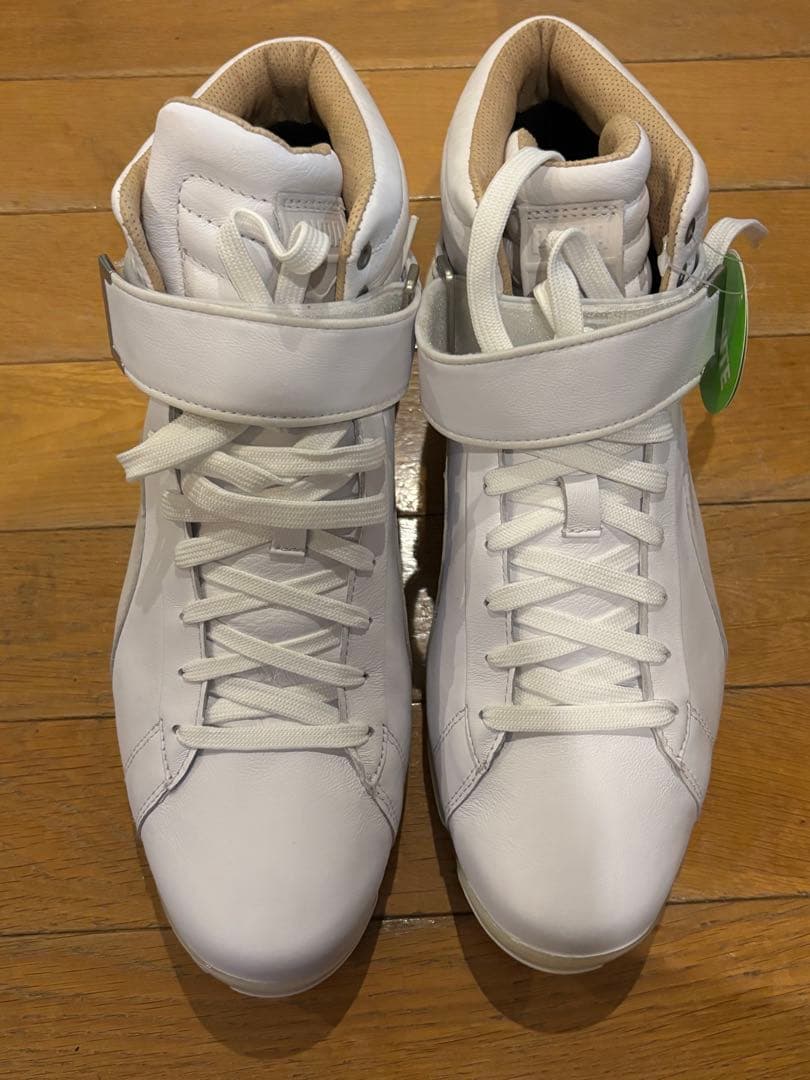 PUMA プーマ　タイタンツアーイグナイトハイトップゴルフシューズ　ホワイト