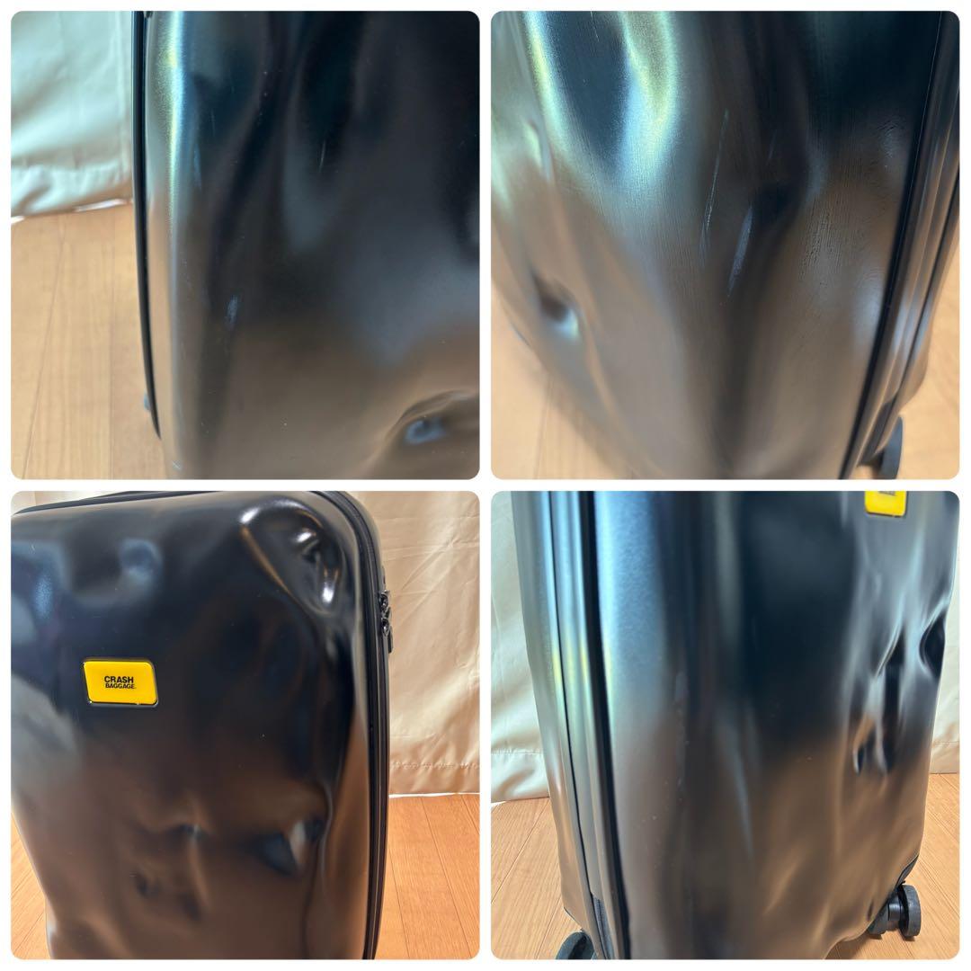 CRASH BAGGAGE スーツケース 40L 機内持込可 軽量 特殊デザイン