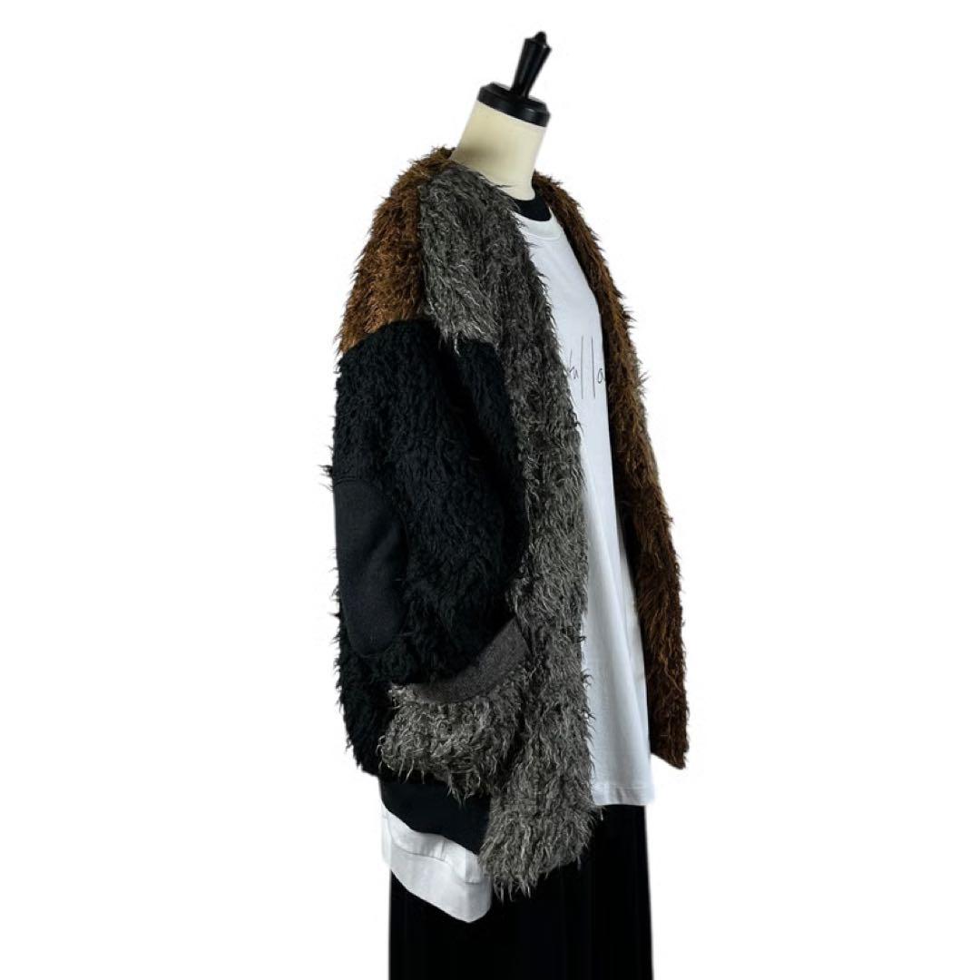 【25AW my beautiful landletシャギービッグカーディガン】