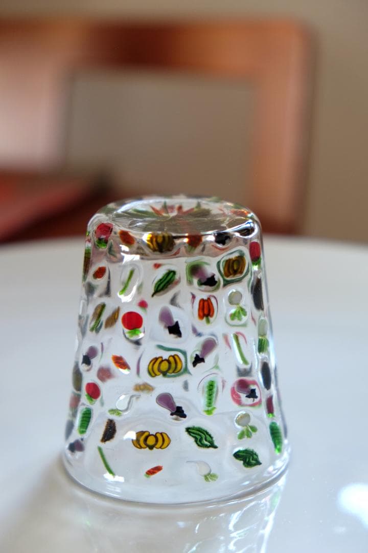 江波冨士子 ムッリーニ 吹きガラス お猪口 コップ ワイングラス 花瓶 舩木倭帆