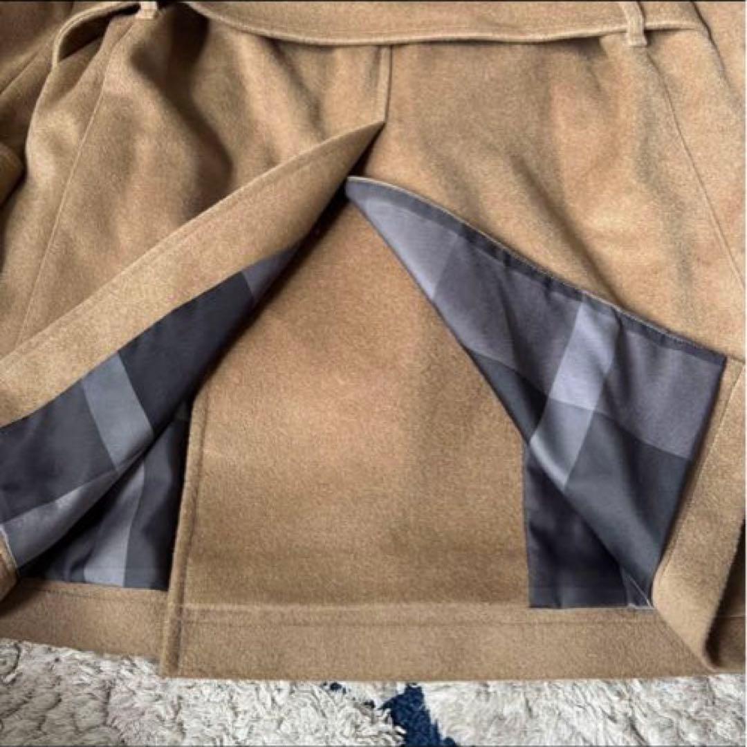 【美品✨】ブラックレーベルクレストブリッジ　トレンチコート　ウール　ベルト　Ｌ