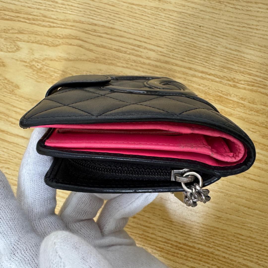 eriyさま専用｜GA6997◆シャネル カンボンライン 二つ折り財布♪