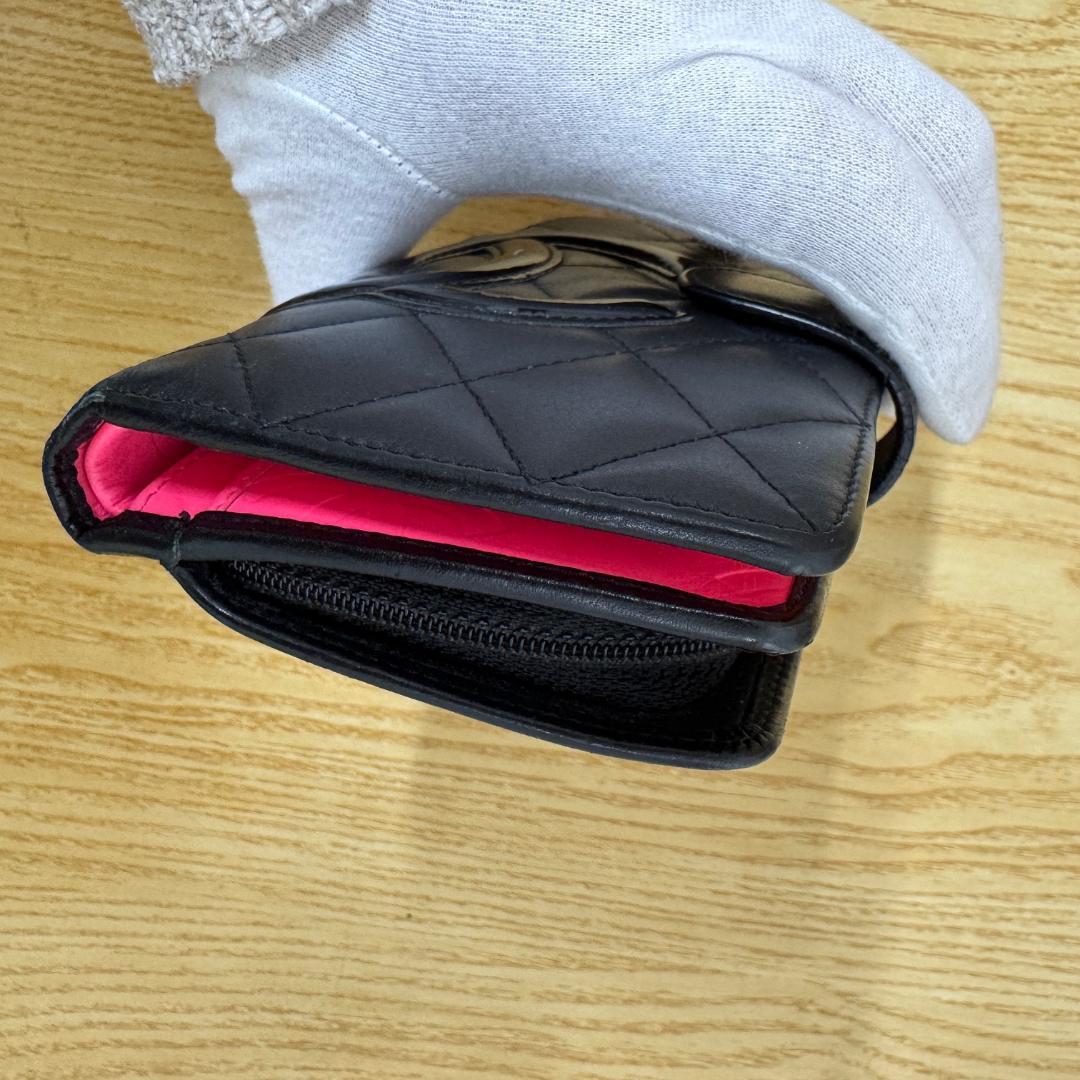 eriyさま専用｜GA6997◆シャネル カンボンライン 二つ折り財布♪