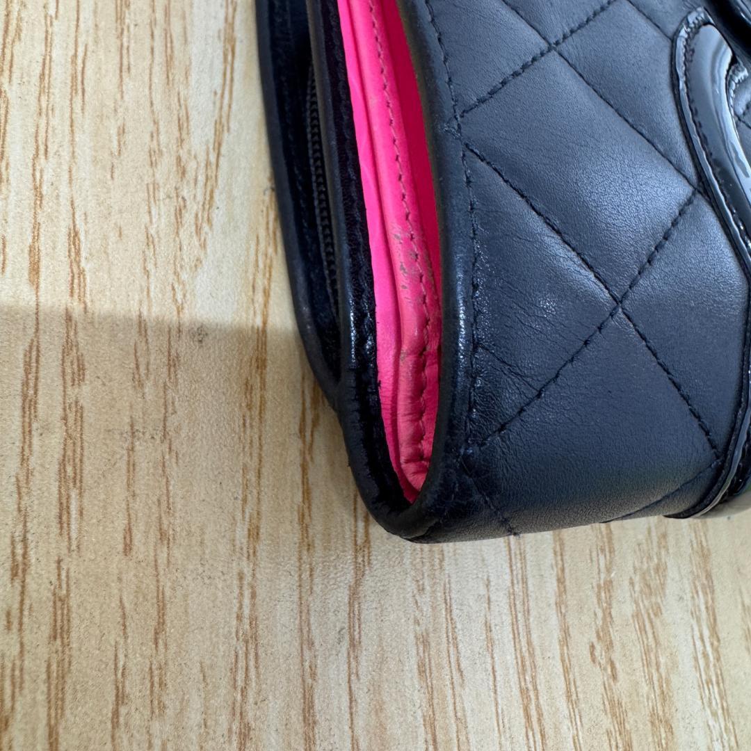 eriyさま専用｜GA6997◆シャネル カンボンライン 二つ折り財布♪