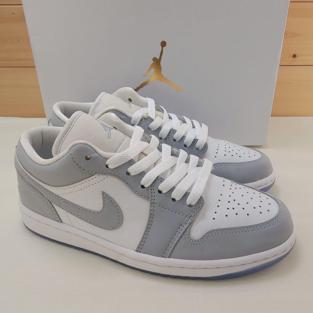 ナイキ ウィメンズ エアジョーダン ロー ウルフグレー 24cm