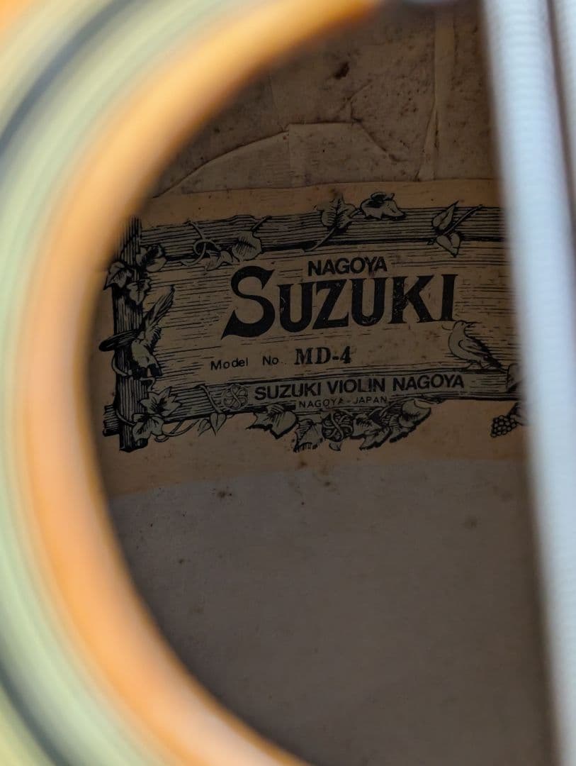 SUZUKI MD-4 マンドラ ハードケース付 スズキ マンドリン