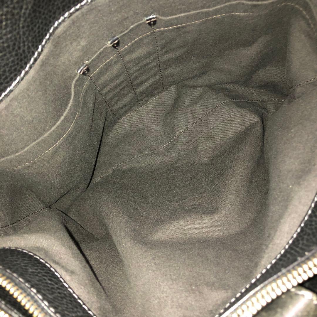 超美品✨ダニエル&ボブ トゥモローランド別注 レザートートバッグ 黒 大容量