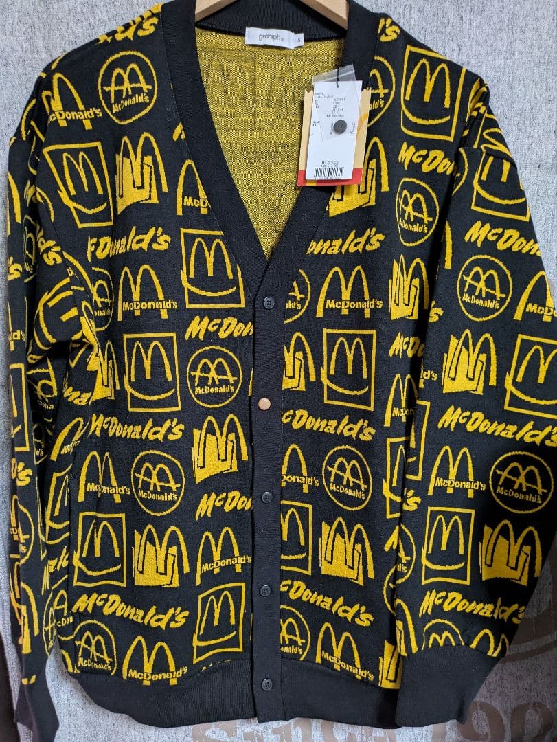 グラニフ☆マクドナルド★ニットカーディガン☆