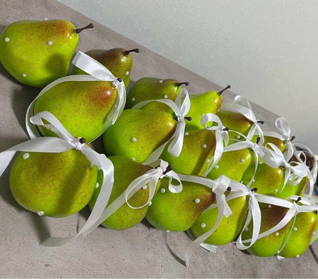 フェイクフルーツ　洋梨　20個
