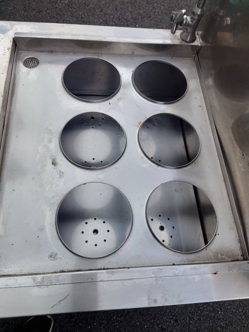 ゆで麺麺器　LPガス　送料込