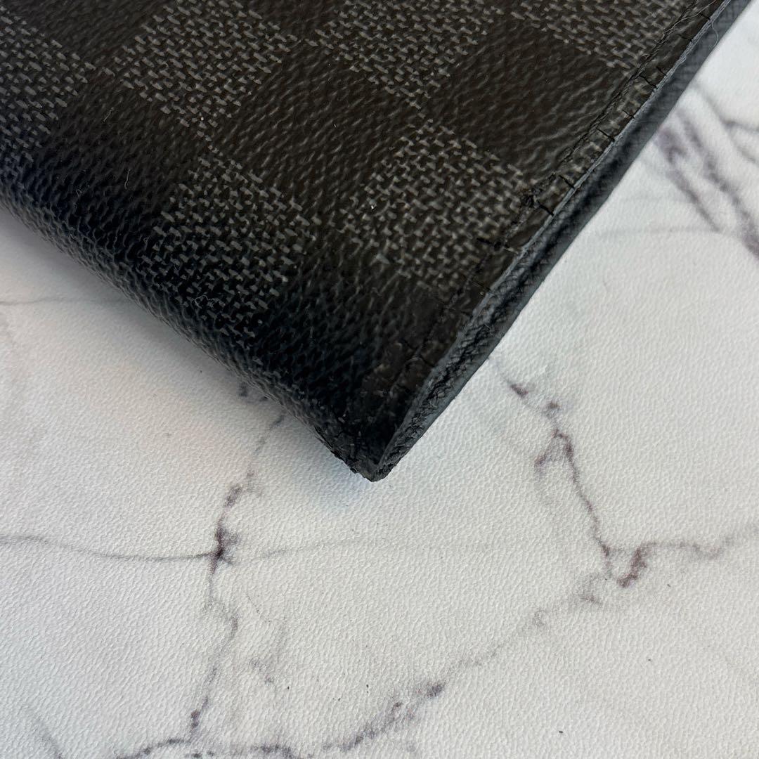 ポルトフォイユ マルコ ダミエ ブラックコンパクト