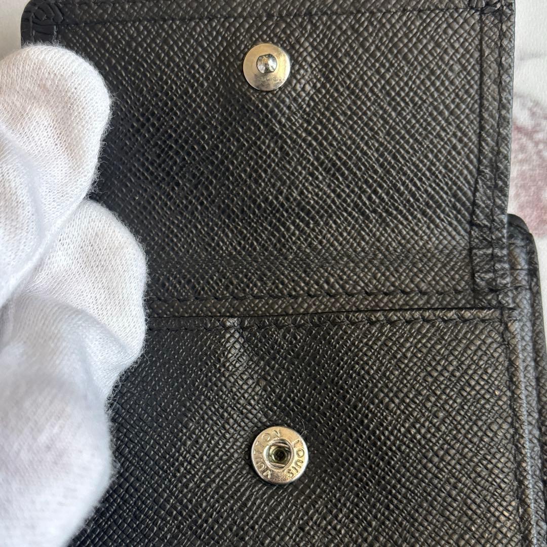 ポルトフォイユ マルコ ダミエ ブラックコンパクト